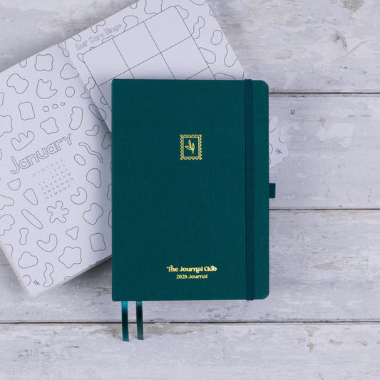 2026 Pre Made Journal - Emerald