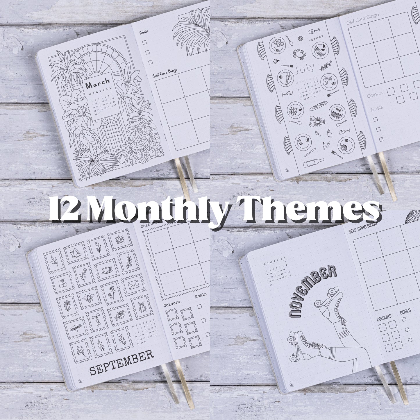 2026 Journal & Undated Planner Bundle - Green