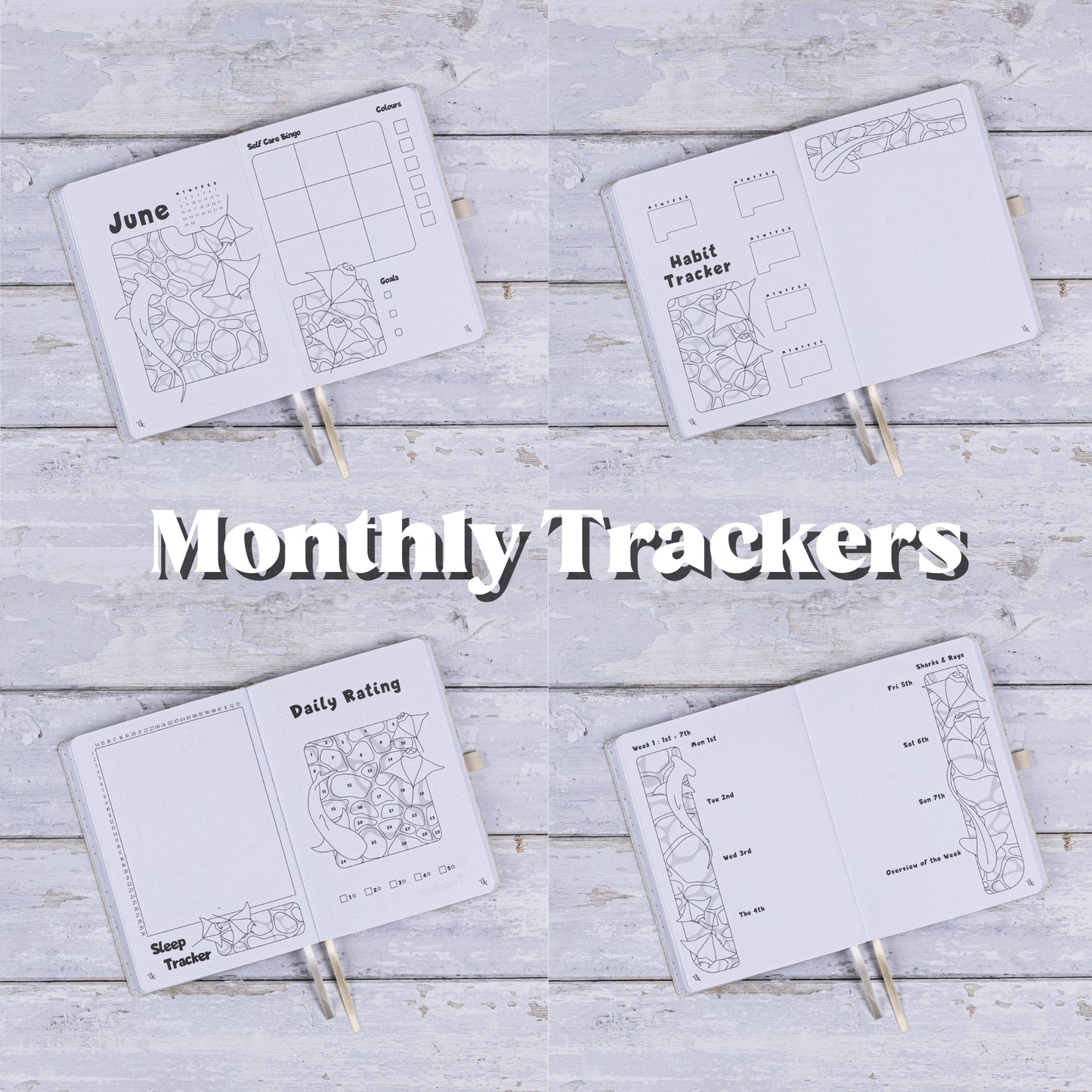2026 Journal & Undated Planner Bundle - Pink