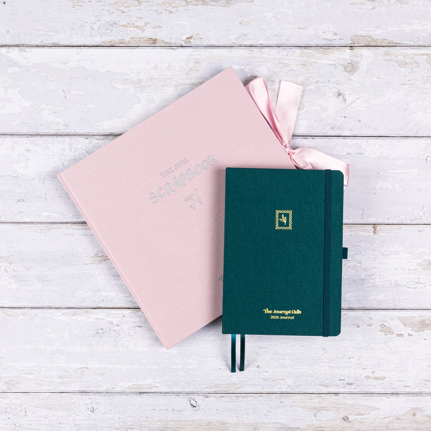 2026 Emerald Journal & Blush Scrapbook Bundle