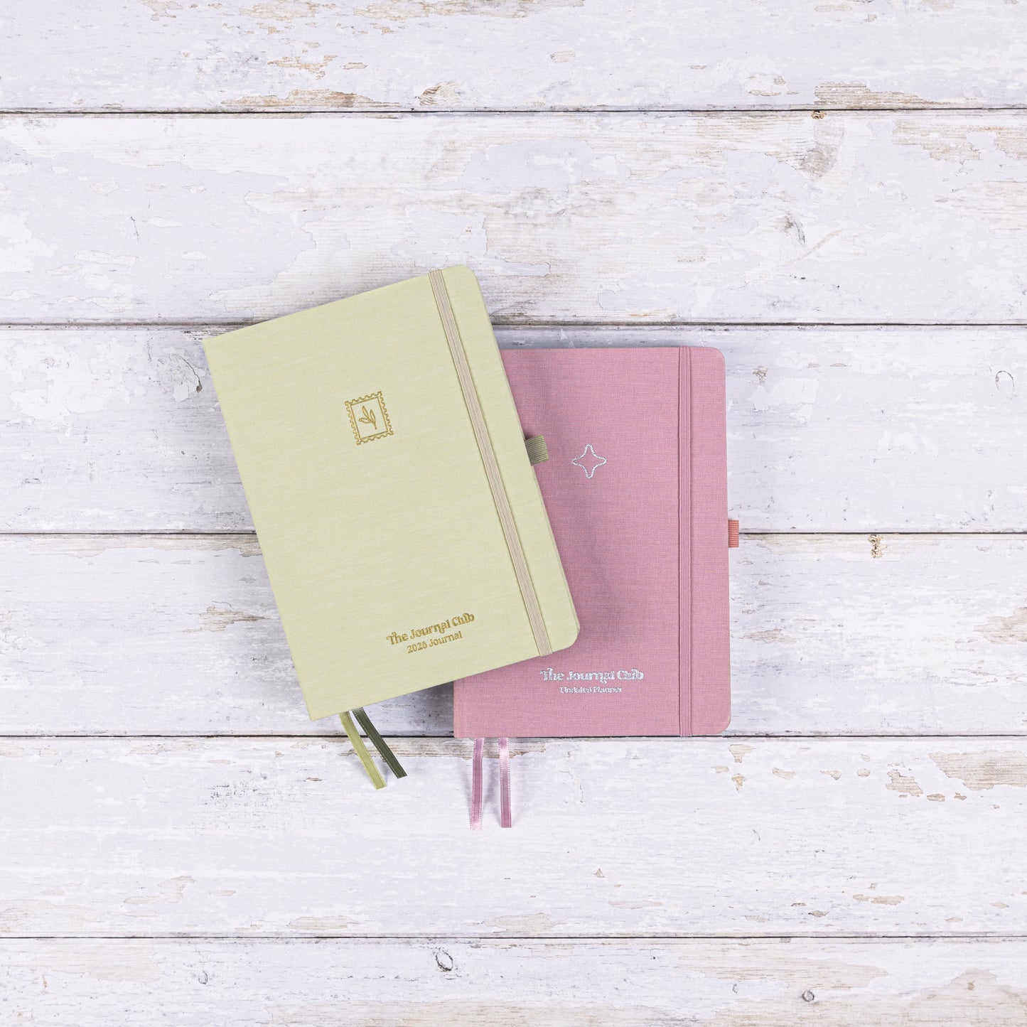 2026 Meadow Journal & Deep Pink Undated Planner Bundle