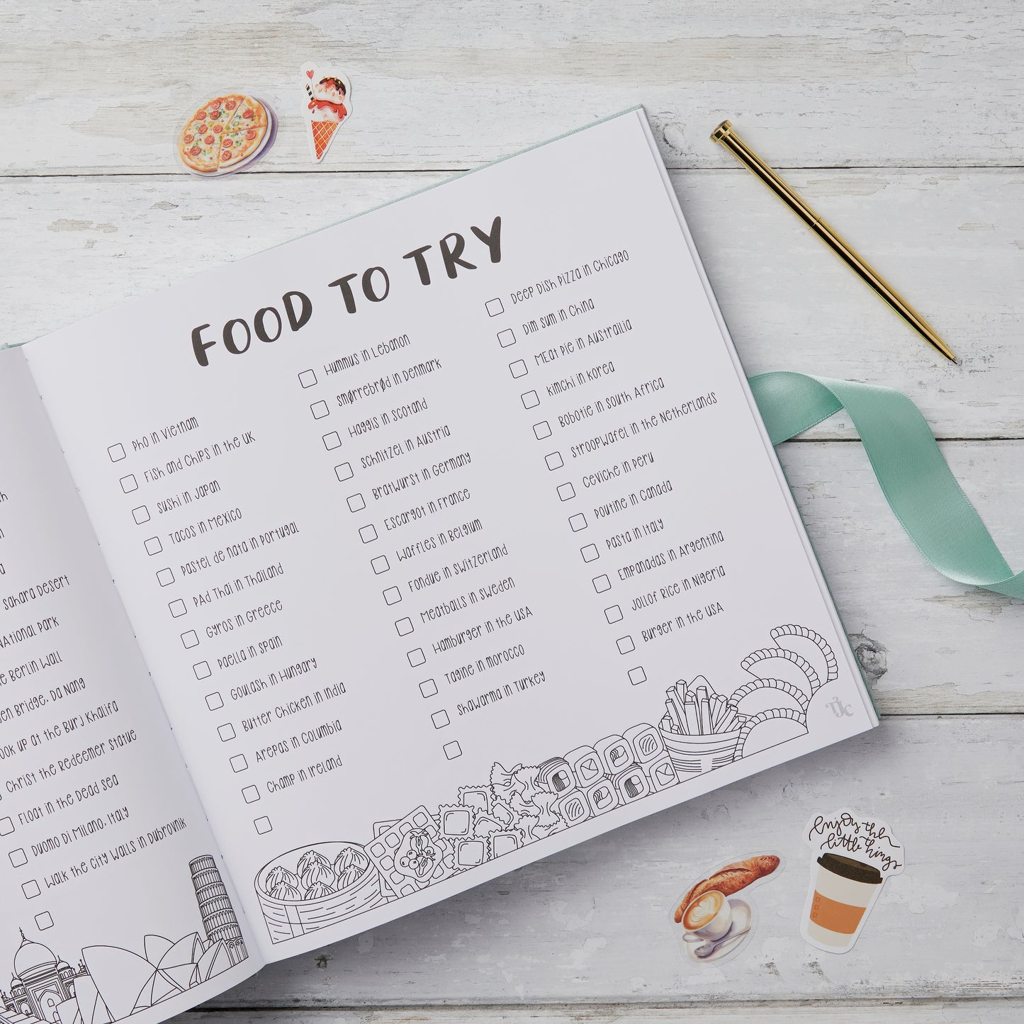 Scrapbook - The Travel Journal - Natural