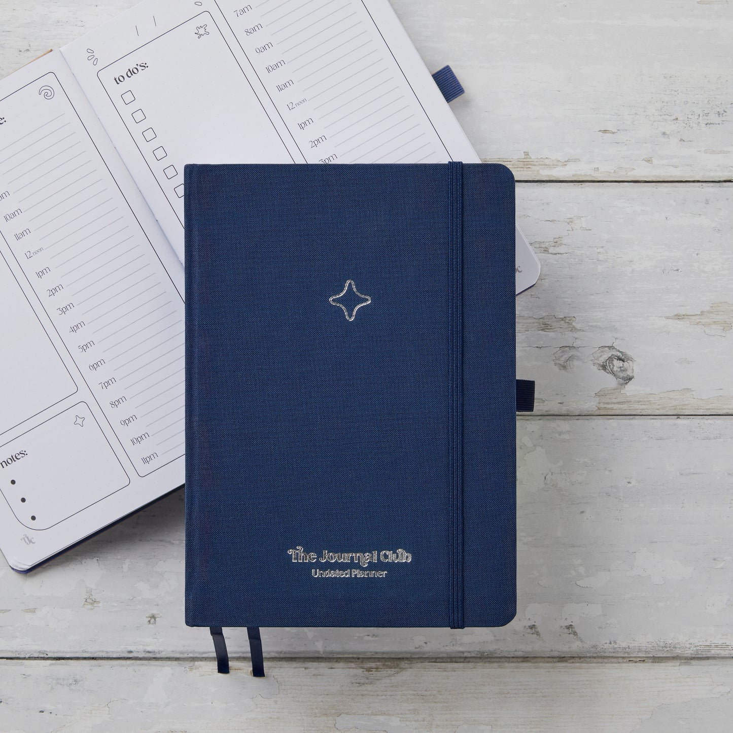 Undated Planner - Dark Navy