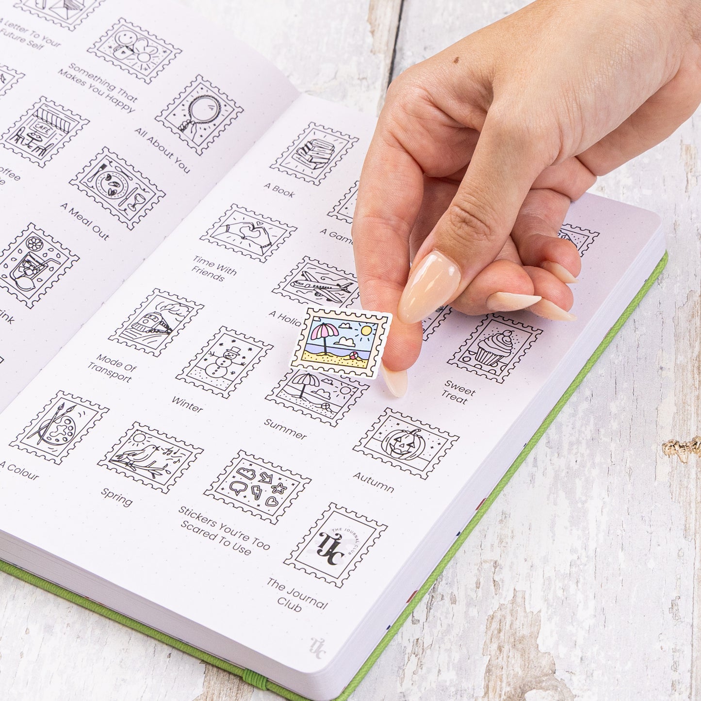Stamp Sticker Sheet Set