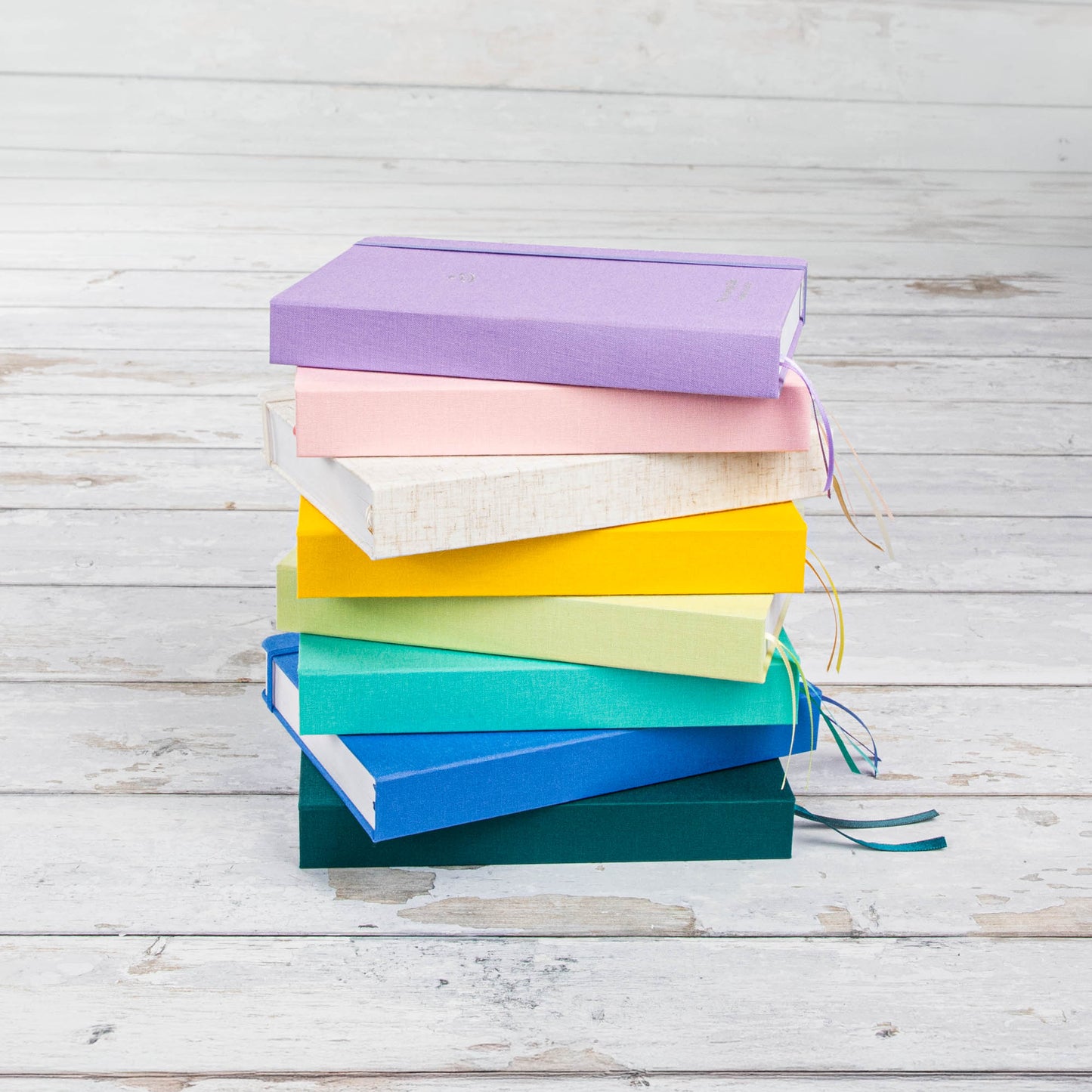 Undated Pre-made Journal - Blue