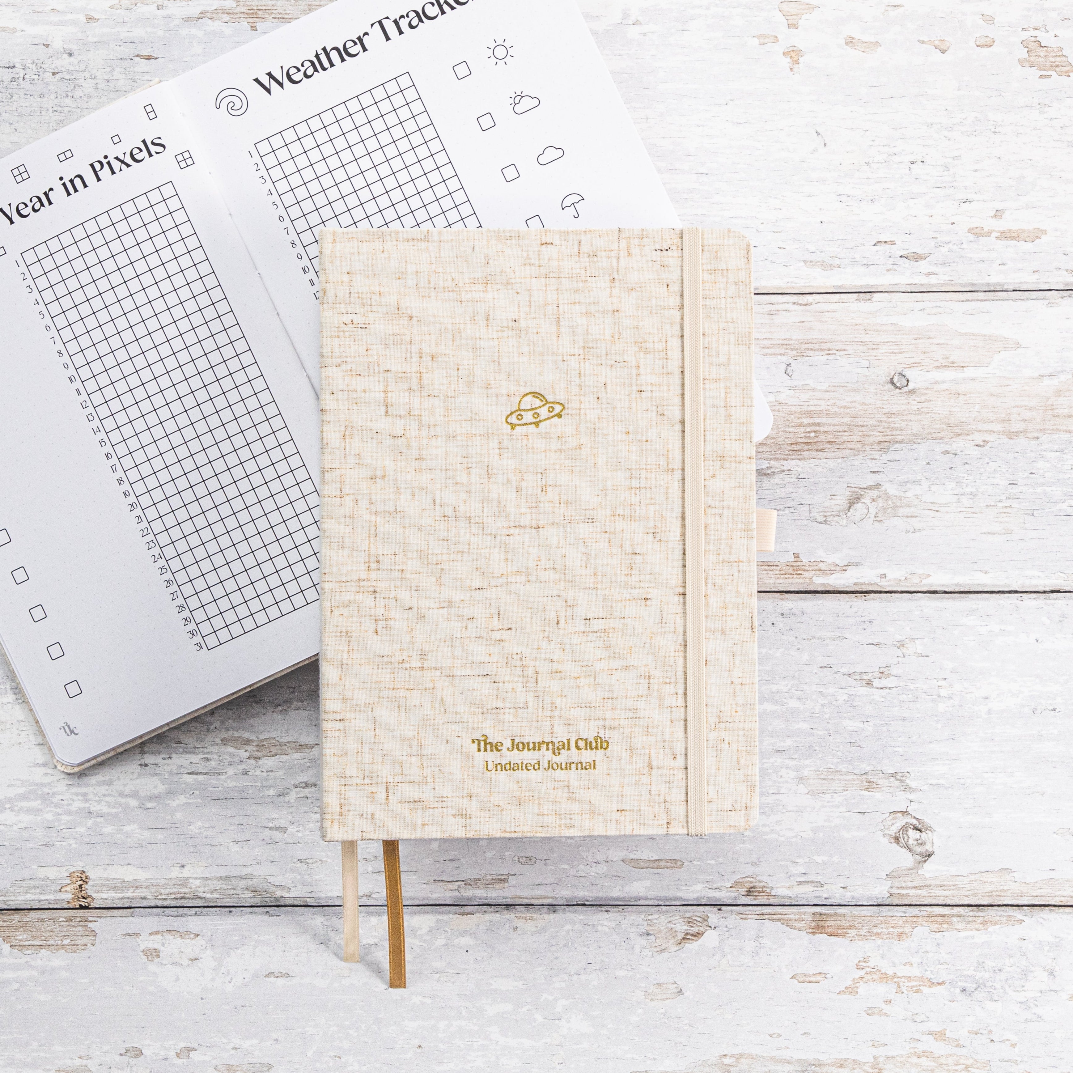 Undated Pre-made Journal - Natural – TheJournalClub