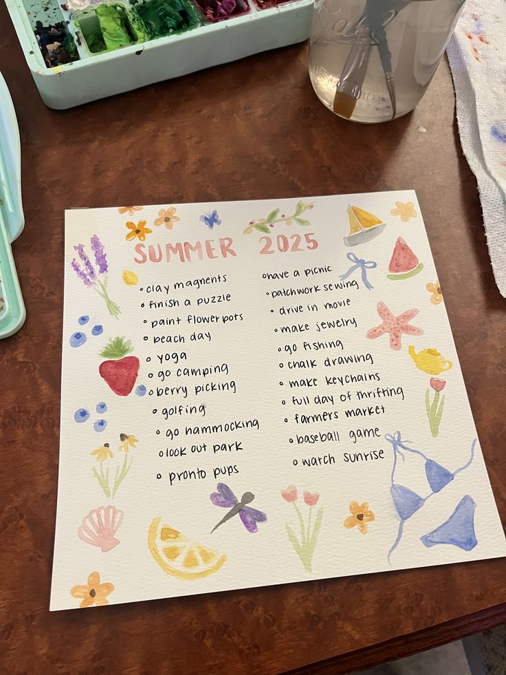 Spring Journaling