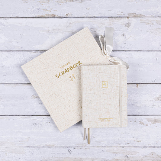 2026 Journal & Scrapbook Bundle - Natural