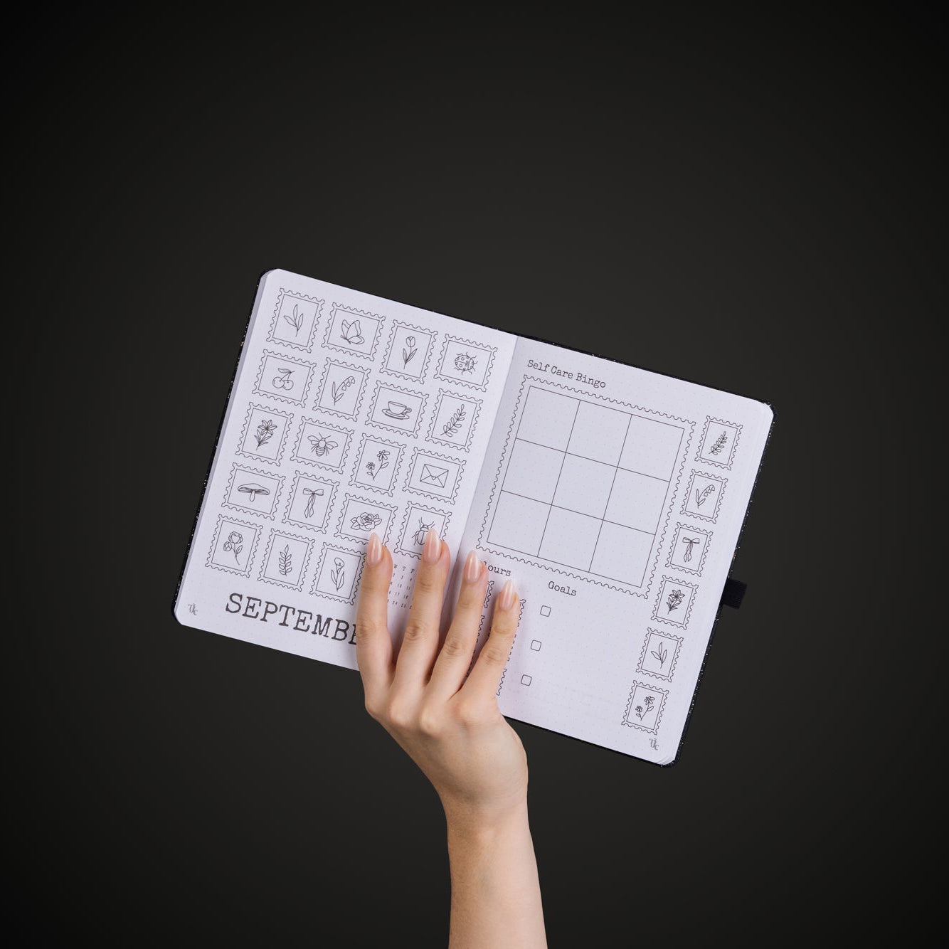 Limited Edition 2026 Pre Made Journal - Midnight Sparkle