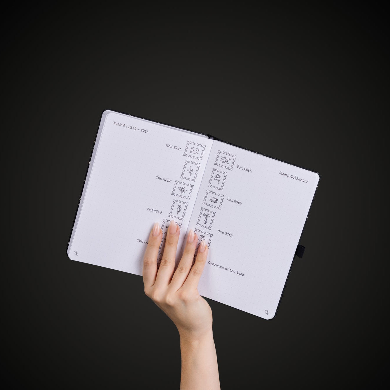 Limited Edition 2026 Pre Made Journal - Midnight Sparkle