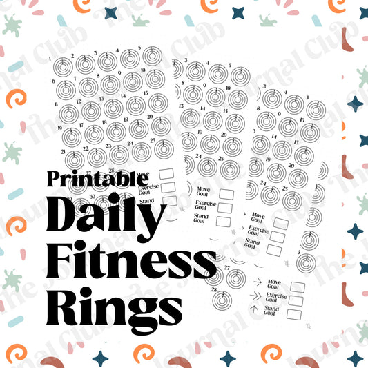 Daily Fitness Rings Tracker