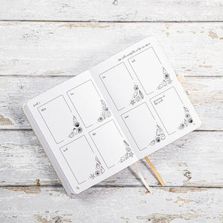 Undated Pre-made Journal - Emerald – TheJournalClub