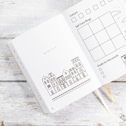 Undated Pre-made Journal - Natural