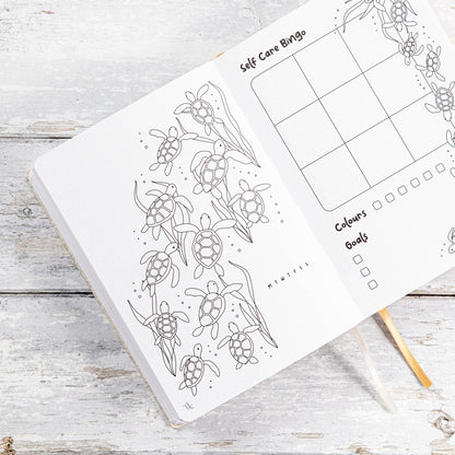 Undated Pre-made Journal - Blush