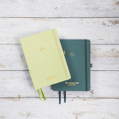 Undated Journal & Planner Bundle - Green