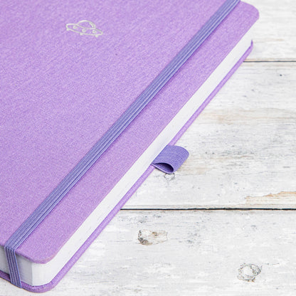 Undated Pre-made Journal - Lilac