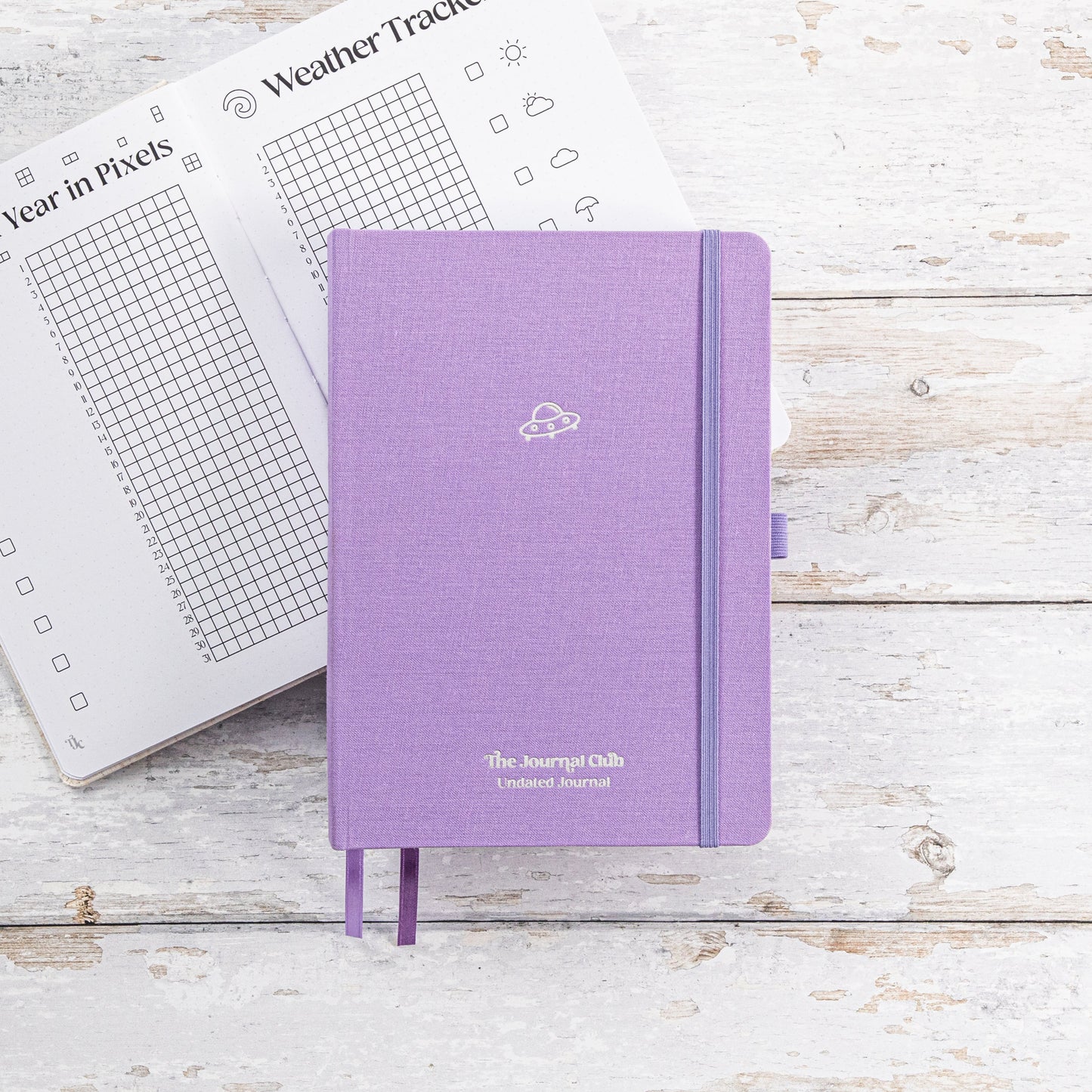 Undated Pre-made Journal - Lilac