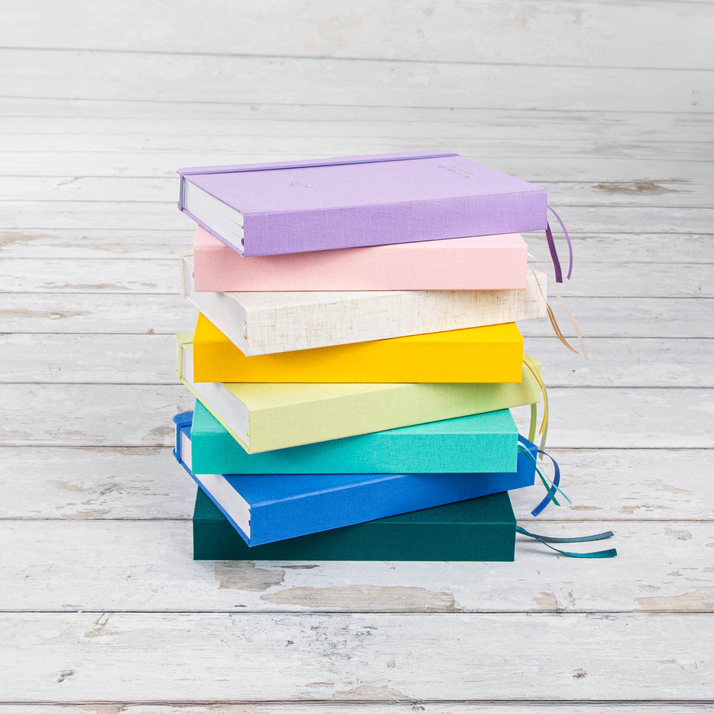 Undated Pre-made Journal - Blush